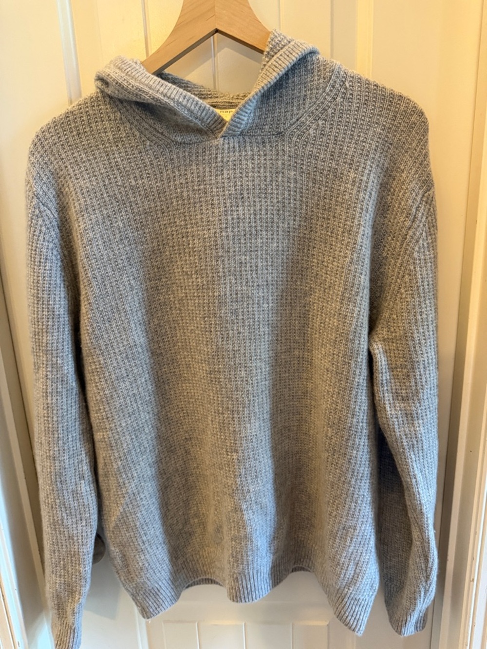 NAP lounge wear cashmere hooded sweater